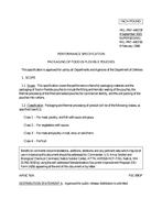 MIL MIL-PRF-44073F MIL MIL-PRF-44073F