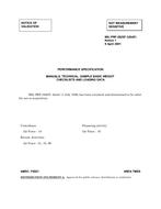 MIL MIL-PRF-5920F Notice 1 - Validation