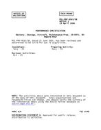 MIL MIL-PRF-8565/5B Notice 1 - Validation