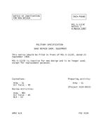 MIL MIL-S-1123E Notice 1 - Inactivation