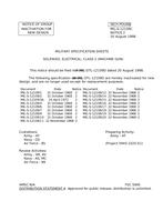 MIL MIL-S-12109/17 Notice 2 - Inactivation