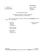 MIL MIL-S-12109/9 Notice 1 - Validation