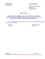 MIL MIL-S-13303G Notice 1 – Validation MIL MIL-S-13303G Notice 1 - Validation