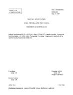 MIL MIL-S-13565D Notice 1 – Cancellation MIL MIL-S-13565D Notice 1 - Cancellation