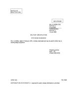 MIL MIL-S-14195A Notice 4 - Reactivation