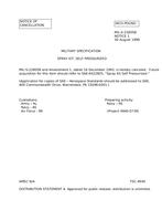 MIL MIL-S-22805B Notice 1 - Cancellation