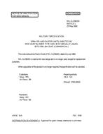 MIL MIL-S-23923D Notice 1 – Inactivation MIL MIL-S-23923D Notice 1 - Inactivation