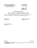 MIL MIL-S-29434 Notice 1 – Inactivation MIL MIL-S-29434 Notice 1 - Inactivation