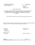 MIL MIL-S-3139 Notice 1 – Inactivation MIL MIL-S-3139 Notice 1 - Inactivation