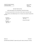 MIL MIL-S-3720E Notice 1 - Inactivation