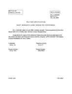 MIL MIL-S-44102B Notice 1 - Cancellation