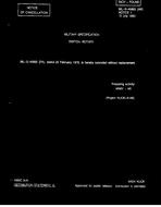 MIL MIL-S-45885 Notice 1 - Cancellation