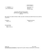 MIL MIL-S-46777/3 Notice 1 - Validation