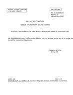 MIL MIL-S-46989A Notice 1 - Inactivation