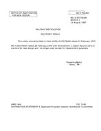 MIL MIL-S-50379 Notice 1 - Inactivation