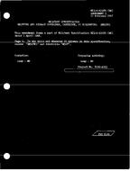 MIL MIL-S-60285 Amendment 1