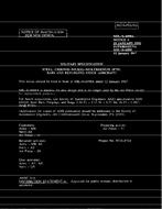 MIL MIL-S-6098A Notice 1 – Inactivation MIL MIL-S-6098A Notice 1 - Inactivation