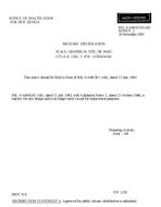 MIL MIL-S-64045/91 Notice 2 - Inactivation