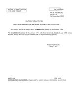MIL MIL-S-70538A Notice 1 - Inactivation 1