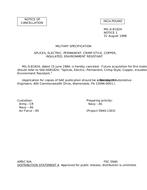 MIL MIL-S-81824 Notice 1 - Cancellation