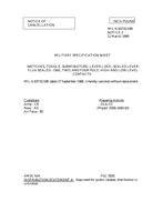 MIL MIL-S-83731/19B Notice 2 – Cancellation MIL MIL-S-83731/19B Notice 2 - Cancellation