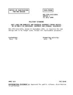 MIL MIL-STD-1322-105A Notice 1 - Inactivation