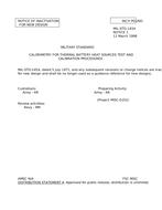 MIL MIL-STD-1454 Notice 1 - Inactivation