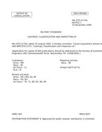 MIL MIL-STD-2175A Notice 1 – Cancellation MIL MIL-STD-2175A Notice 1 - Cancellation