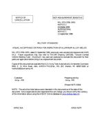 MIL MIL-STD-370A Notice 2 - Cancellation