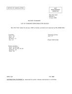 MIL MIL-STD-701P Notice 1 - Cancellation