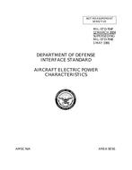 MIL MIL-STD-704 MIL MIL-STD-704