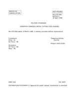 MIL MIL-STD-982 Notice 2 - Cancellation