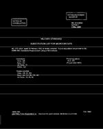 MIL MIL-STD-983A Notice 1 - Cancellation