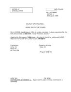 MIL MIL-A-23899B Notice 1 - Cancellation
