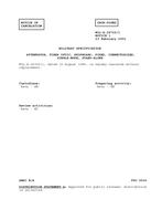 MIL MIL-A-24726/1 Notice 1 - Cancellation