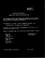 MIL MIL-A-2550B Amendment 1