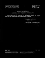 MIL MIL-A-28716 Notice 1 - Inactivation