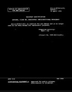 MIL MIL-A-28768/4 Notice 1 - Inactivation