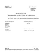 MIL MIL-A-43657 Notice 1 - Cancellation