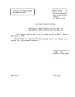 MIL MIL-A-49273 Notice 1 - Inactivation