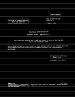 MIL MIL-A-55674A Notice 1 - Inactivation