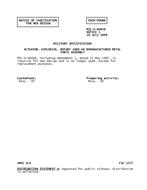 MIL MIL-A-60838 Notice 1 - Inactivation