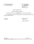 MIL MIL-A-62463B Notice 1 - Inactivation