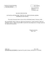 MIL MIL-A-63529 Notice 2 – Inactivation MIL MIL-A-63529 Notice 2 - Inactivation