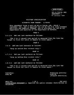 MIL MIL-A-70833A Amendment 1