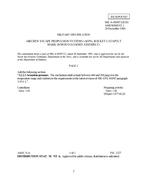 MIL MIL-A-85097/12 Amendment 1 MIL MIL-A-85097/12 Amendment 1