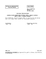 MIL MIL-A-85097/9A Notice 1 – Inactivation MIL MIL-A-85097/9A Notice 1 - Inactivation