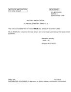 MIL MIL-A-85505 Notice 1 - Inactivation