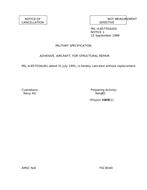 MIL MIL-A-85705A Notice 1 - Cancellation