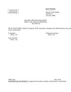 MIL MIL-B-13207/2 Notice 1 - Validation